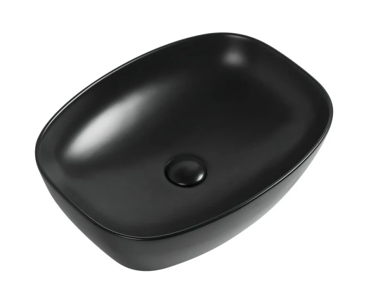 Раковина Aquanet Fine 50 см черная FINE-1-MB