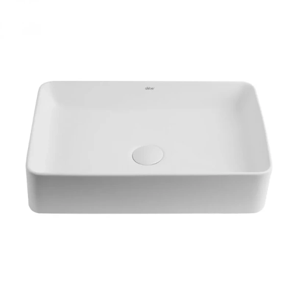 Раковина Abber Rechteck 50 см белая матовая AC2207MW