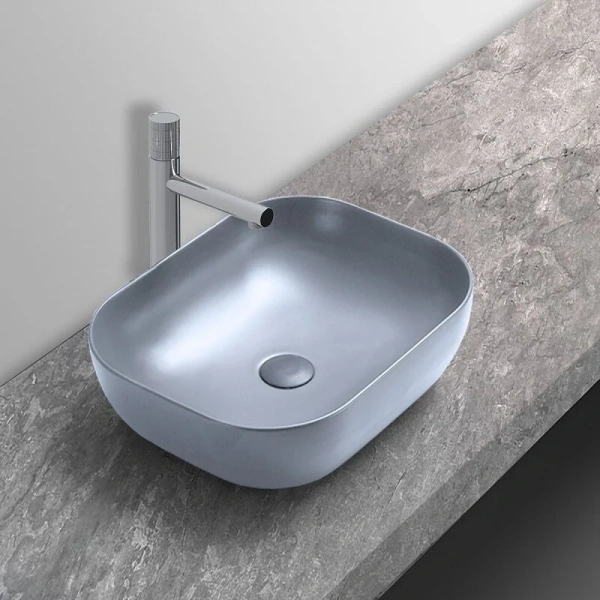 Раковина Vincea 50 см керамическая, океан матовый VBS-101MO Staron