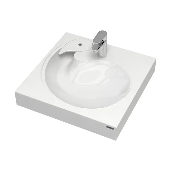 Раковина над стиральной машиной Paulmark Winken 60 см белая PM740431