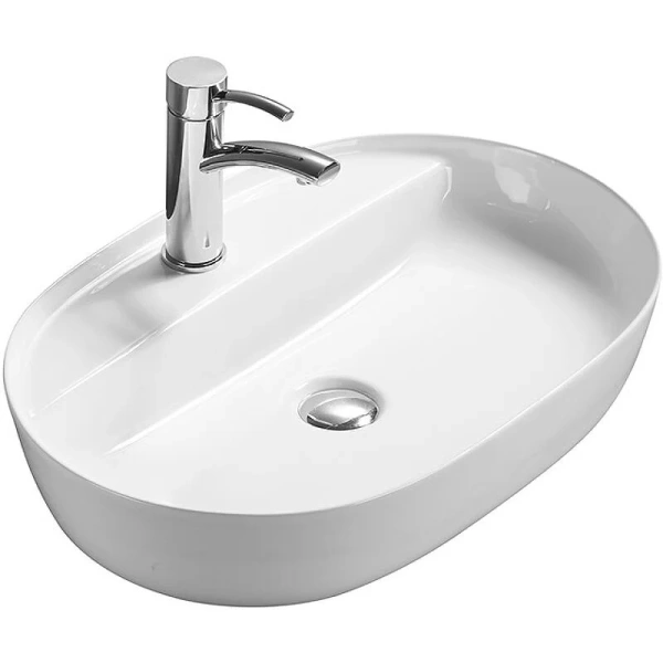 Раковина SantiLine 62 см белая SL-1082