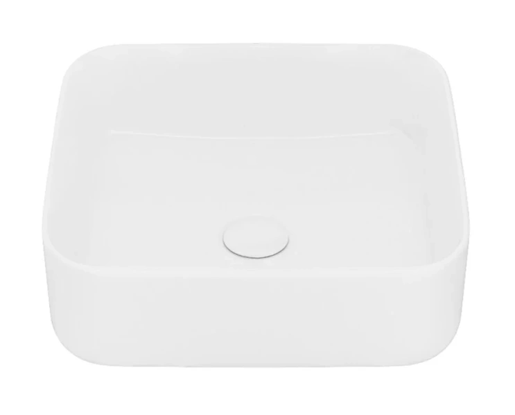 Раковина IDDIS Bridge 04i27 39 см квадратная Staron