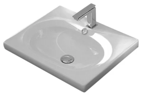 Раковина ArtCeram Blend 55 см прямоугольная BLL004 01 00