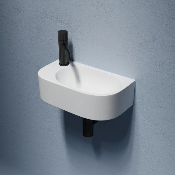 Раковина Ceramica Nova Element 40 см белая глянцевая, правая CN6066R Staron