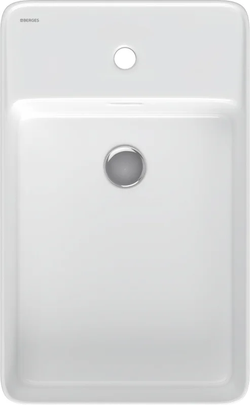 Раковина BERGES Ego 64 см белая 182013 Staron