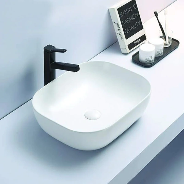 Раковина Azario 50.5 см накладная AZ-2143 SP Staron