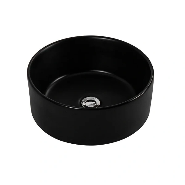 Раковина Акватек 40 см черная матовая AQ5118-MB Staron