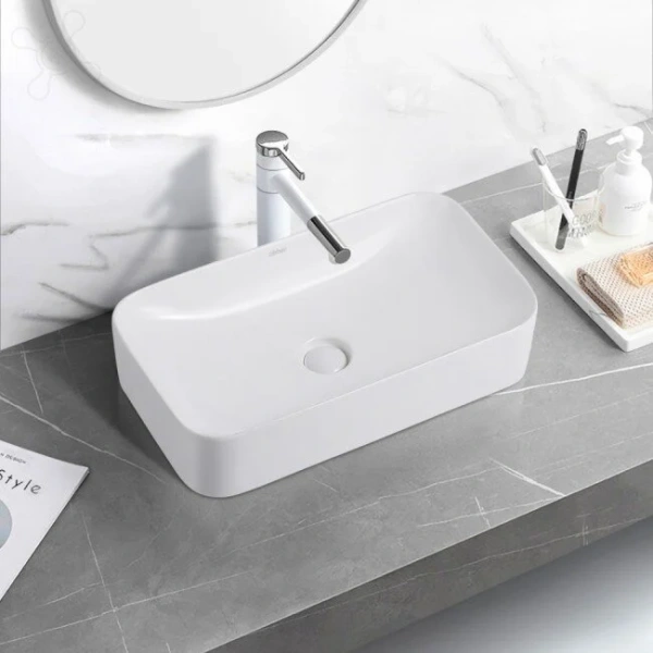 Раковина Abber Rechteck AC2204 60,5 см накладная