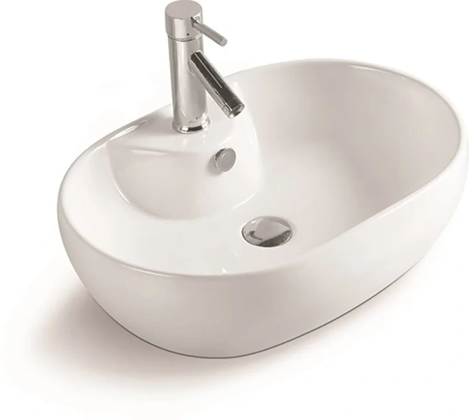 Раковина SantiLine 60 см белая SL-1023