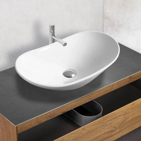 Раковина Vincea VBS-508 72.5 см накладная Staron