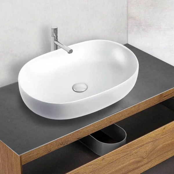 Раковина Vincea VBS-113 60 см накладная Staron