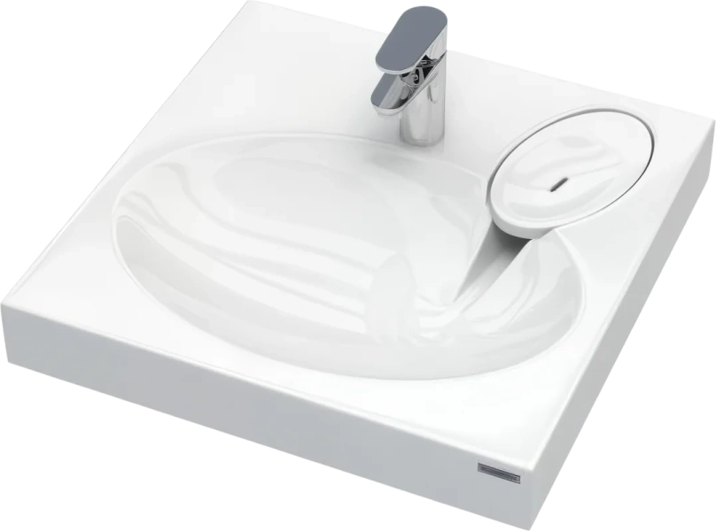 Раковина над стиральной машиной Paulmark Stern 60 см белая PM700431