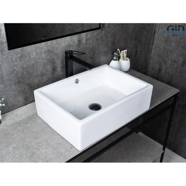 Раковина GID Geometrico N9129 51 см белая 51125 Staron