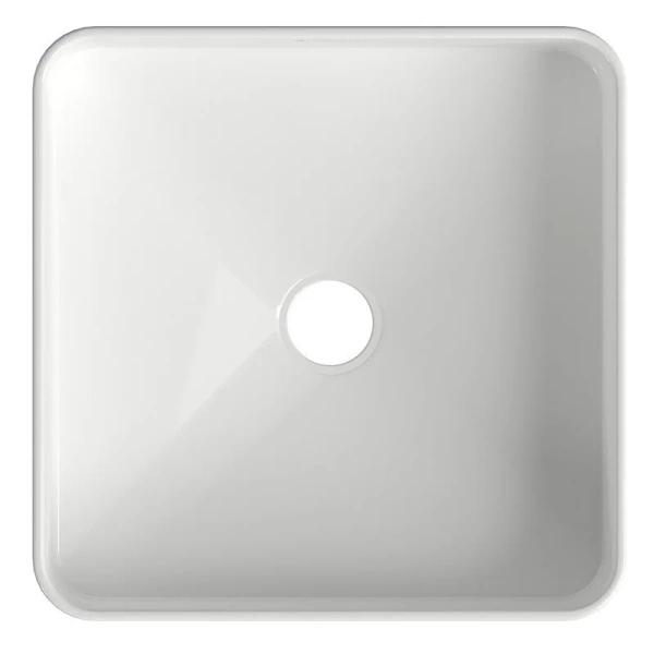 Раковина Aqueduto ESPIRAL 37 см белая глянцевая ESP0310