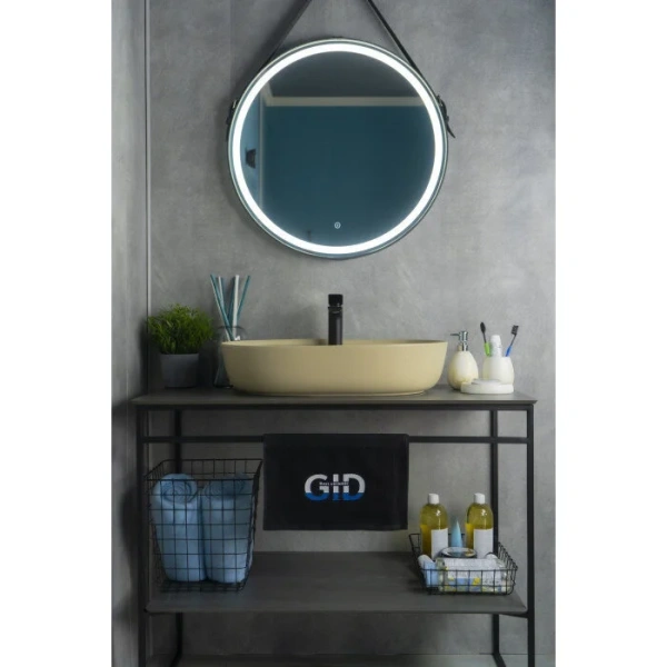 Раковина GID Lago Sr1346 61 см светло-коричневая 53343 Staron