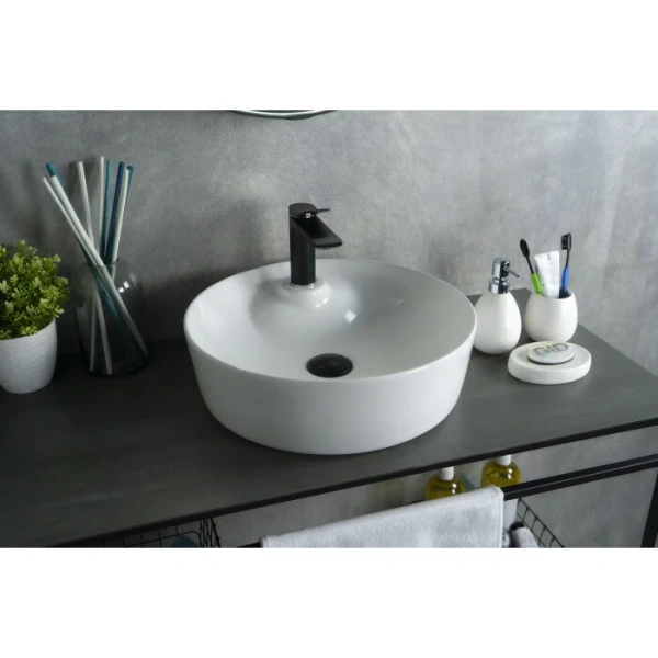 Раковина GID Esfera D1306 44 см белая 51181 Staron