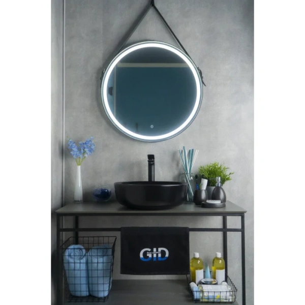 Раковина GID Esfera Nc911 42 см черная 52224 Staron