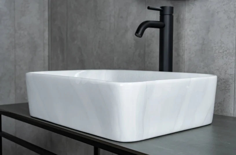 Раковина GID Geometrico Mnc600 48 см под камень 54459 Staron