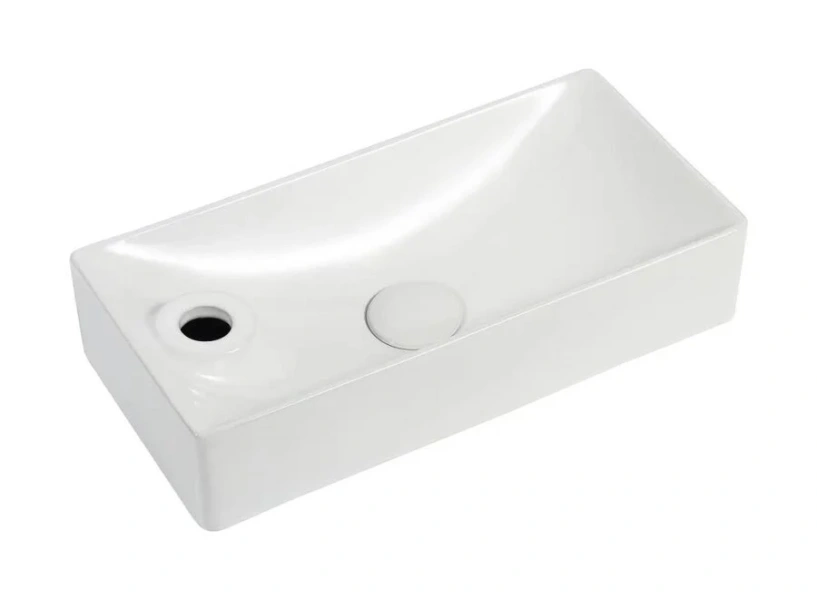 Раковина SantiLine 44 см правосторонняя белая SL-2023R