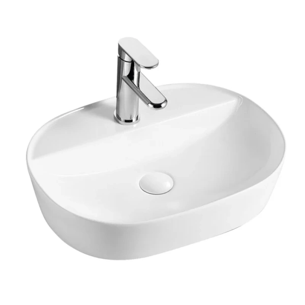 Раковина Azario 50 см накладная AZ-2202 SP Staron