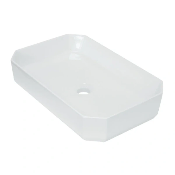 Раковина Sanita Luxe Line 55 см накладная WB.CT/Line/55-N/WHT.G/S1