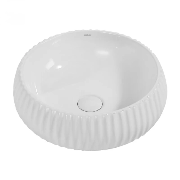 Раковина Abber Bequem 40,5 см белая AC2115