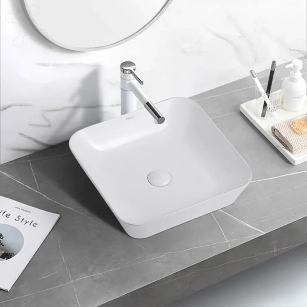 Раковина Abber Rechteck AC2205 43 см квадратная