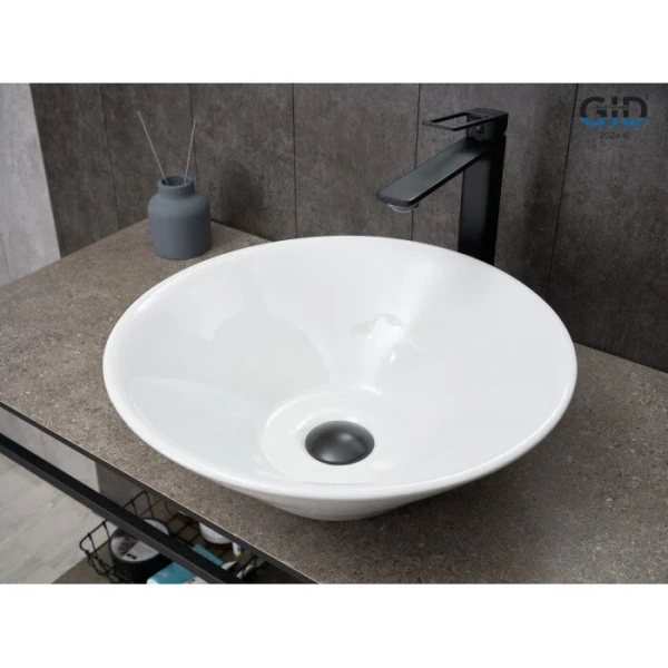 Раковина GID Esfera N9102 42 см белая 51210 Staron