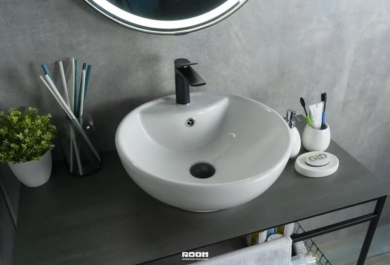 Раковина GID Esfera N9001 45 см белая 51101 Staron