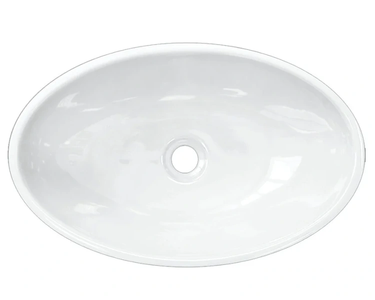 Раковина Sanita Luxe Ringo 53 см белая WB.CT/Ringo/53-N/WHT.G/S1 Staron