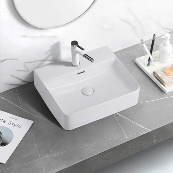 Раковина Abber Rechteck AC2203 50 см накладная