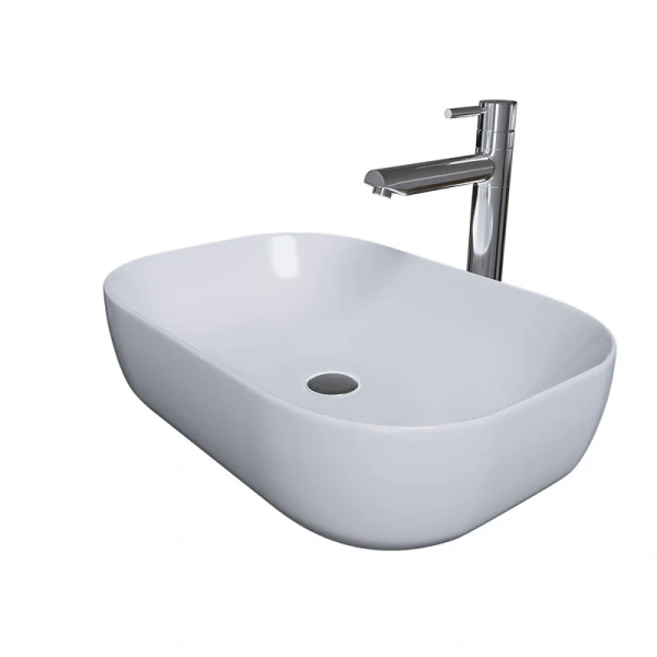 Раковина Grossman 61 см белая GR-3049 Staron