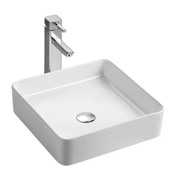 Раковина Azario 40 см накладная AZ-2179 Staron