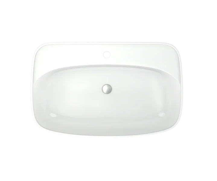 Раковина Kirovit Купер 65 см белая Вн Крв39 Staron