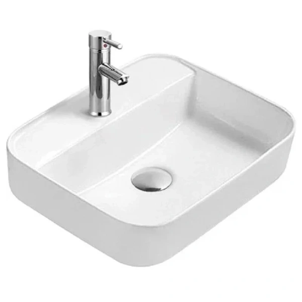 Раковина Акватек Вега 50 см на столешницу белая AQ5506-00