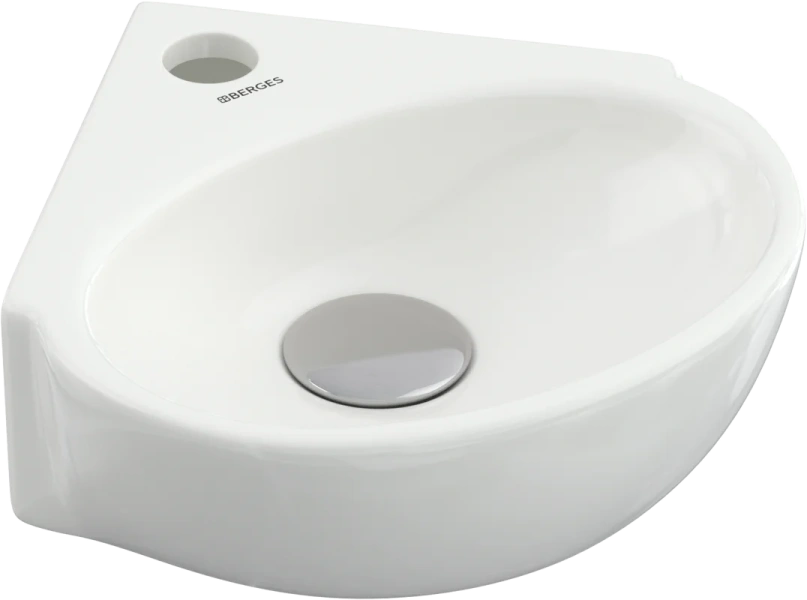 Раковина BERGES Small 30 см угловая 182011