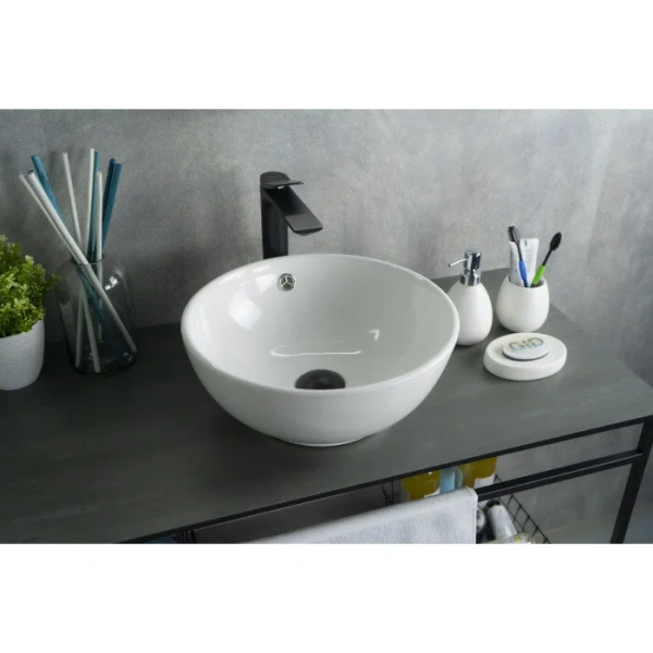 Раковина GID Esfera N9002 39 см круглая 51102 Staron