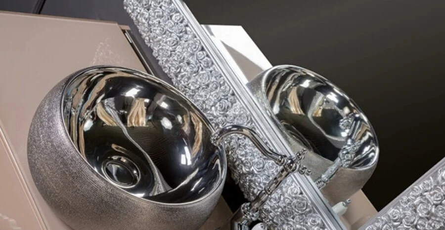 Раковина Ceramalux MNC 54 45,5 см накладная Staron