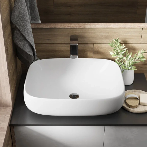 Раковина Grossman Falcon 56 см белая GR-3054 Staron