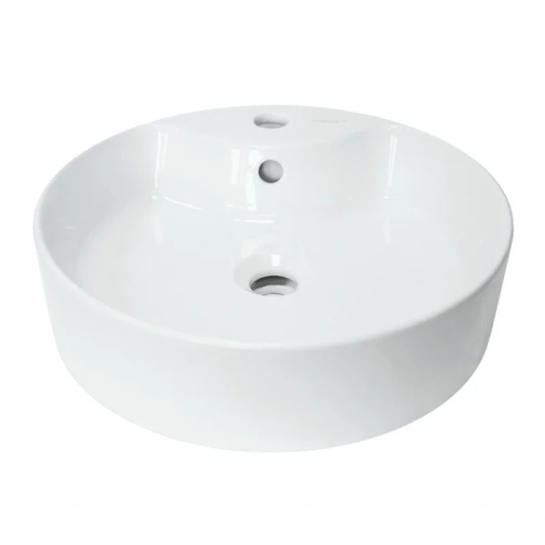 Раковина Sanita Luxe Best 43 см белая WB.CT/Best/43-C.Shelf/WHT.G/S1