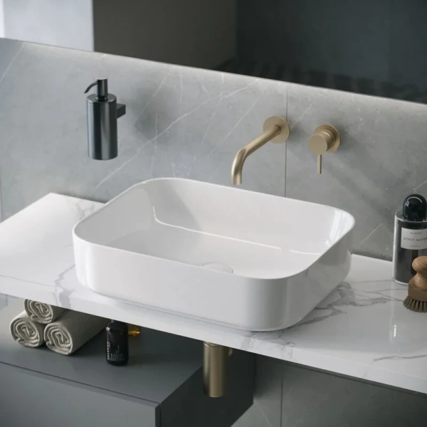 Раковина Grossman Falcon 50 см белая GR-3052 Staron