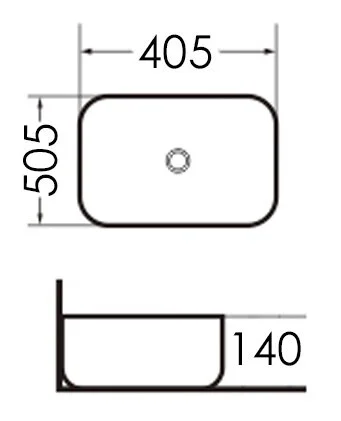 Раковина Grossman 50,5 см белая GR-3020