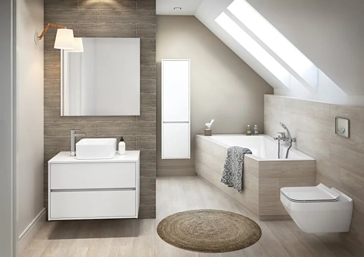 Раковина Cersanit Crea 35 см белая 64753