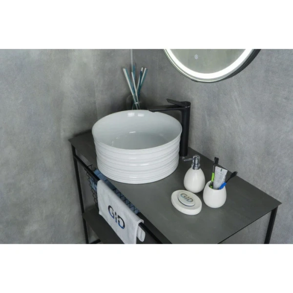 Раковина GID Esfera W969 41 см белая 51174 Staron