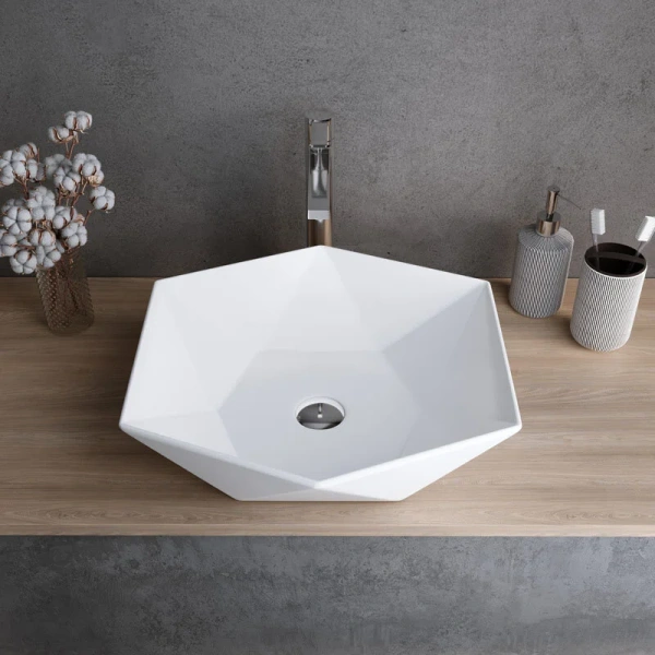 Раковина Grossman 46 см накладная GR-3029 Staron