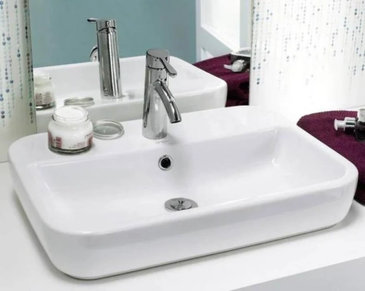 Раковина Cersanit CASPIA SQUARE UM-CAS60/1-S 59.5х42 см Staron