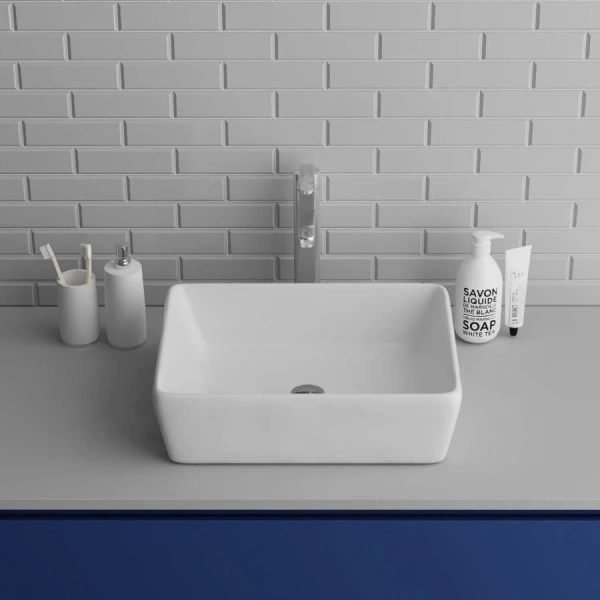 Раковина Grossman 48 см белая GR-3016 Staron