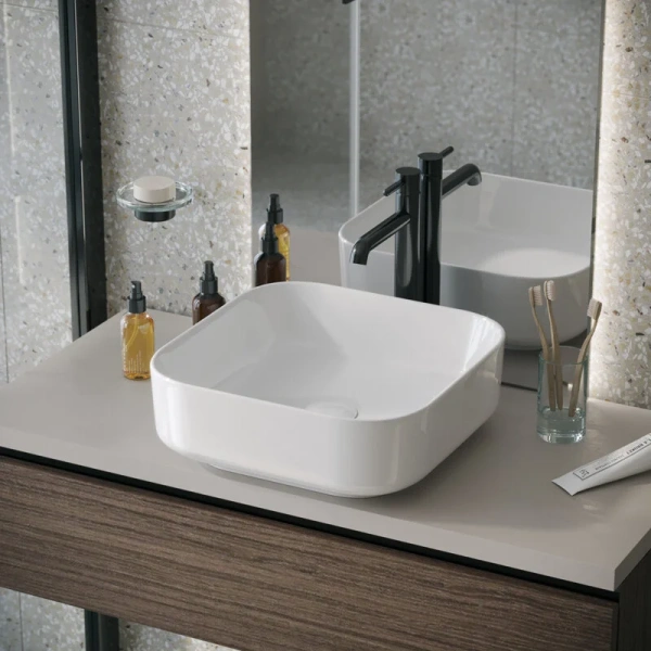 Раковина Grossman Falcon 38 см белая GR-3055 Staron