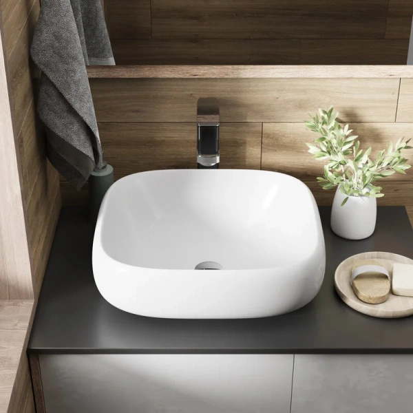 Раковина Grossman Falcon 45 см белая GR-3053 Staron