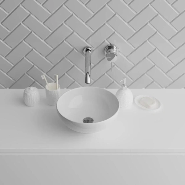 Раковина Grossman 32 см круглая GR-3021 Staron